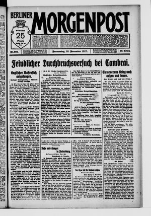 Berliner Morgenpost vom 22.11.1917