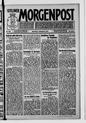 Berliner Morgenpost vom 09.12.1917