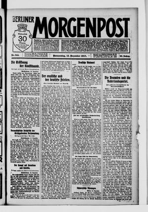 Berliner Morgenpost vom 13.12.1917