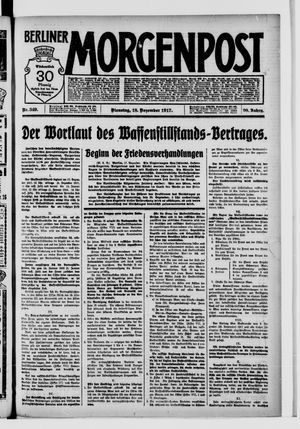 Berliner Morgenpost vom 18.12.1917
