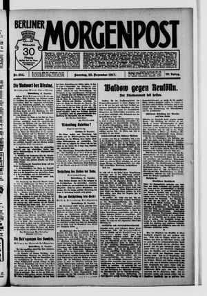 Berliner Morgenpost vom 23.12.1917