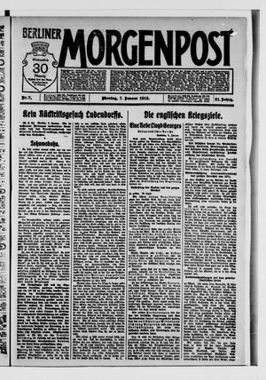Berliner Morgenpost on Jan 7, 1918