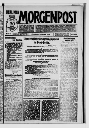 Berliner Morgenpost on Feb 2, 1918