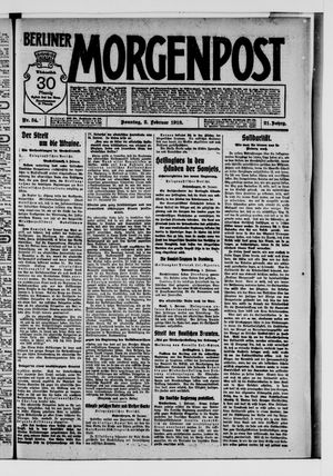 Berliner Morgenpost vom 03.02.1918