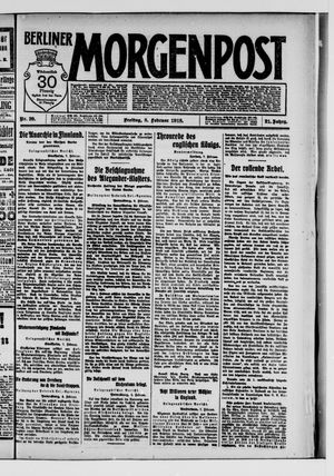 Berliner Morgenpost vom 08.02.1918
