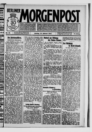Berliner Morgenpost vom 15.02.1918