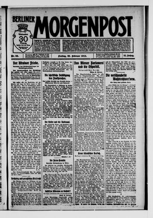 Berliner Morgenpost vom 22.02.1918