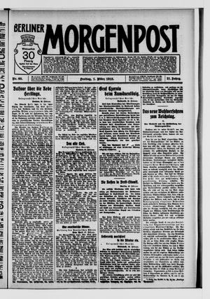Berliner Morgenpost vom 01.03.1918