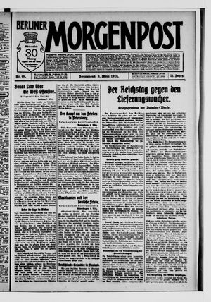 Berliner Morgenpost on Mar 9, 1918