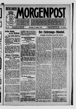 Berliner Morgenpost vom 10.03.1918