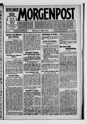 Berliner Morgenpost vom 13.03.1918