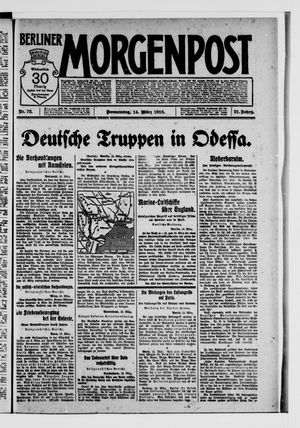 Berliner Morgenpost vom 14.03.1918