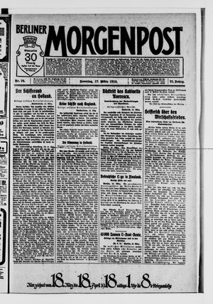 Berliner Morgenpost vom 17.03.1918