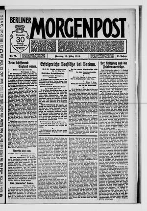 Berliner Morgenpost vom 18.03.1918