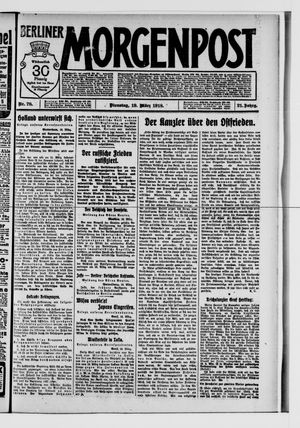 Berliner Morgenpost on Mar 19, 1918