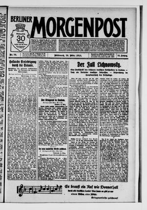 Berliner Morgenpost on Mar 20, 1918