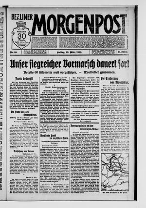 Berliner Morgenpost vom 29.03.1918