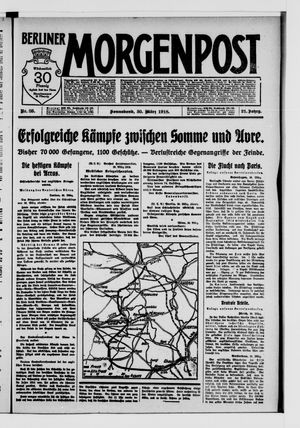 Berliner Morgenpost on Mar 30, 1918