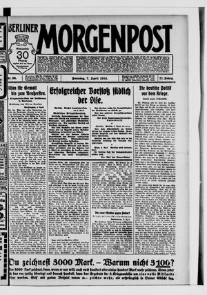 Berliner Morgenpost vom 07.04.1918