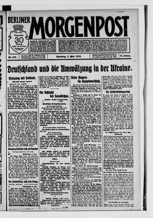 Berliner Morgenpost vom 05.05.1918
