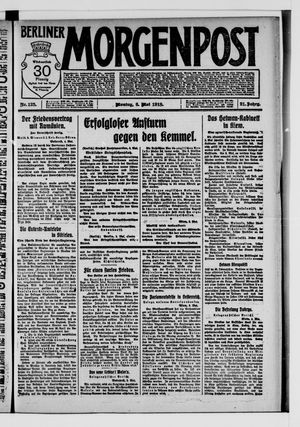 Berliner Morgenpost on May 6, 1918