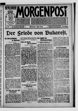 Berliner Morgenpost vom 08.05.1918