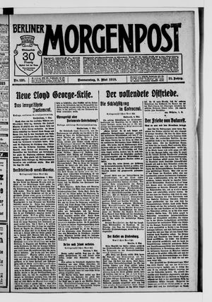Berliner Morgenpost vom 09.05.1918