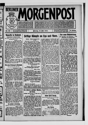 Berliner Morgenpost vom 13.05.1918