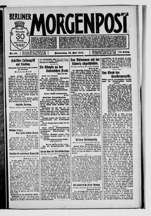 Berliner Morgenpost vom 23.05.1918