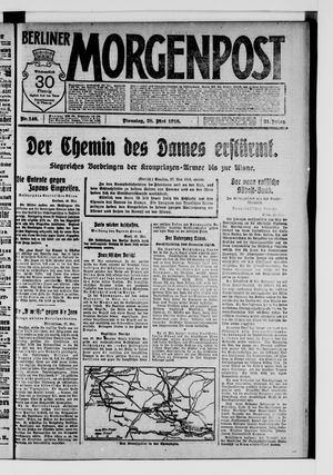 Berliner Morgenpost vom 28.05.1918