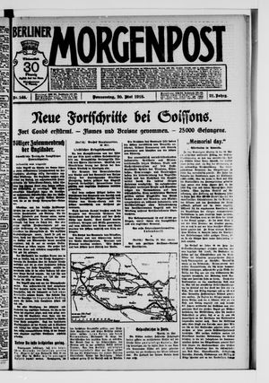 Berliner Morgenpost vom 30.05.1918