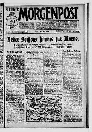 Berliner Morgenpost vom 31.05.1918