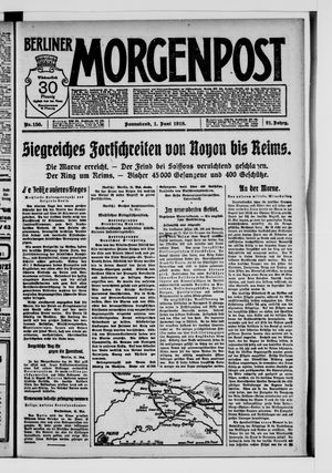 Berliner Morgenpost vom 01.06.1918