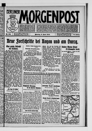 Berliner Morgenpost vom 03.06.1918