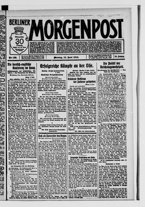 Berliner Morgenpost vom 10.06.1918