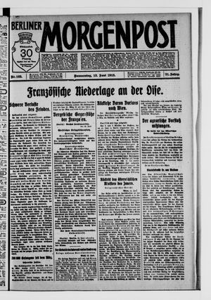 Berliner Morgenpost vom 13.06.1918
