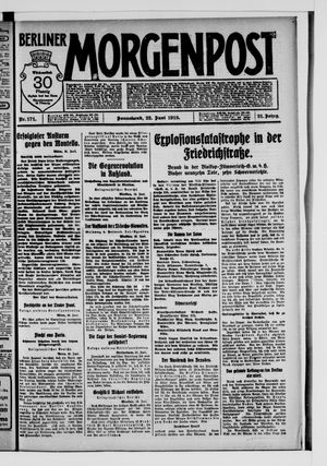 Berliner Morgenpost vom 22.06.1918