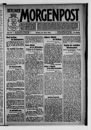 Berliner Morgenpost vom 28.06.1918
