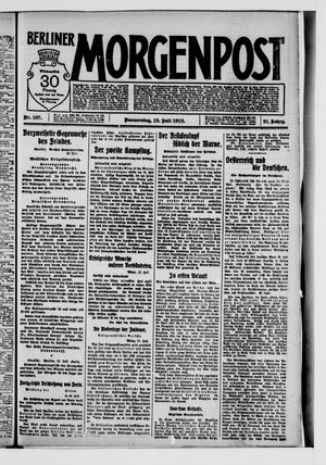 Berliner Morgenpost vom 18.07.1918