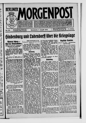 Berliner Morgenpost vom 03.08.1918