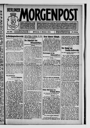 Berliner Morgenpost vom 09.10.1918