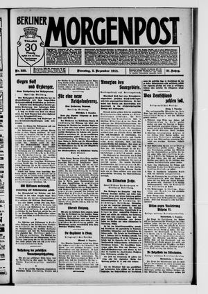 Berliner Morgenpost vom 03.12.1918