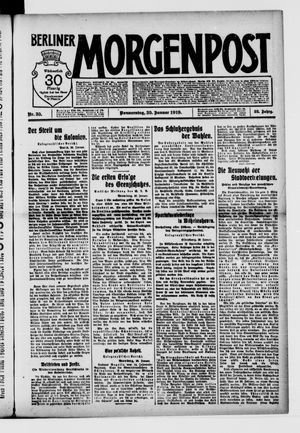 Berliner Morgenpost on Jan 30, 1919