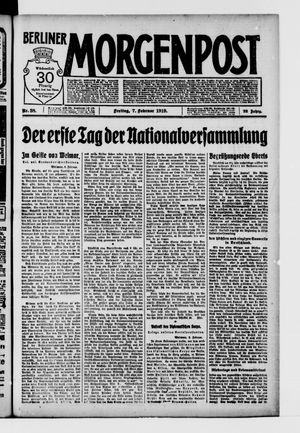 Berliner Morgenpost vom 07.02.1919