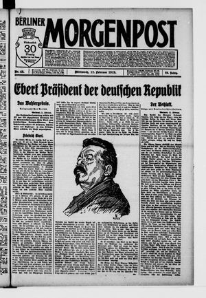 Berliner Morgenpost vom 12.02.1919