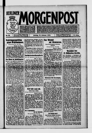 Berliner Morgenpost vom 21.02.1919