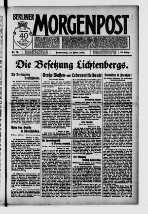 Berliner Morgenpost vom 13.03.1919
