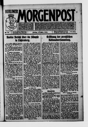 Berliner Morgenpost vom 14.03.1919