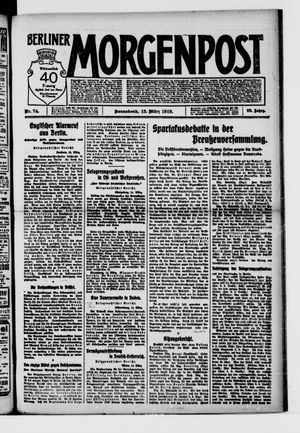 Berliner Morgenpost vom 15.03.1919