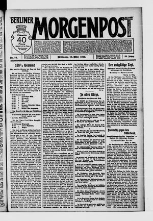 Berliner Morgenpost on Mar 19, 1919
